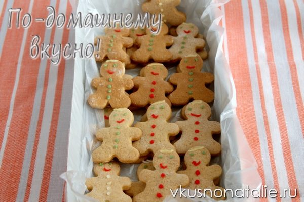 Украсить человечков имбирные человечки